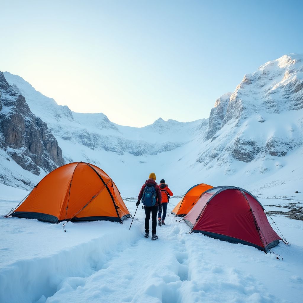 Test d'équipement en conditions réelles dans les Alpes