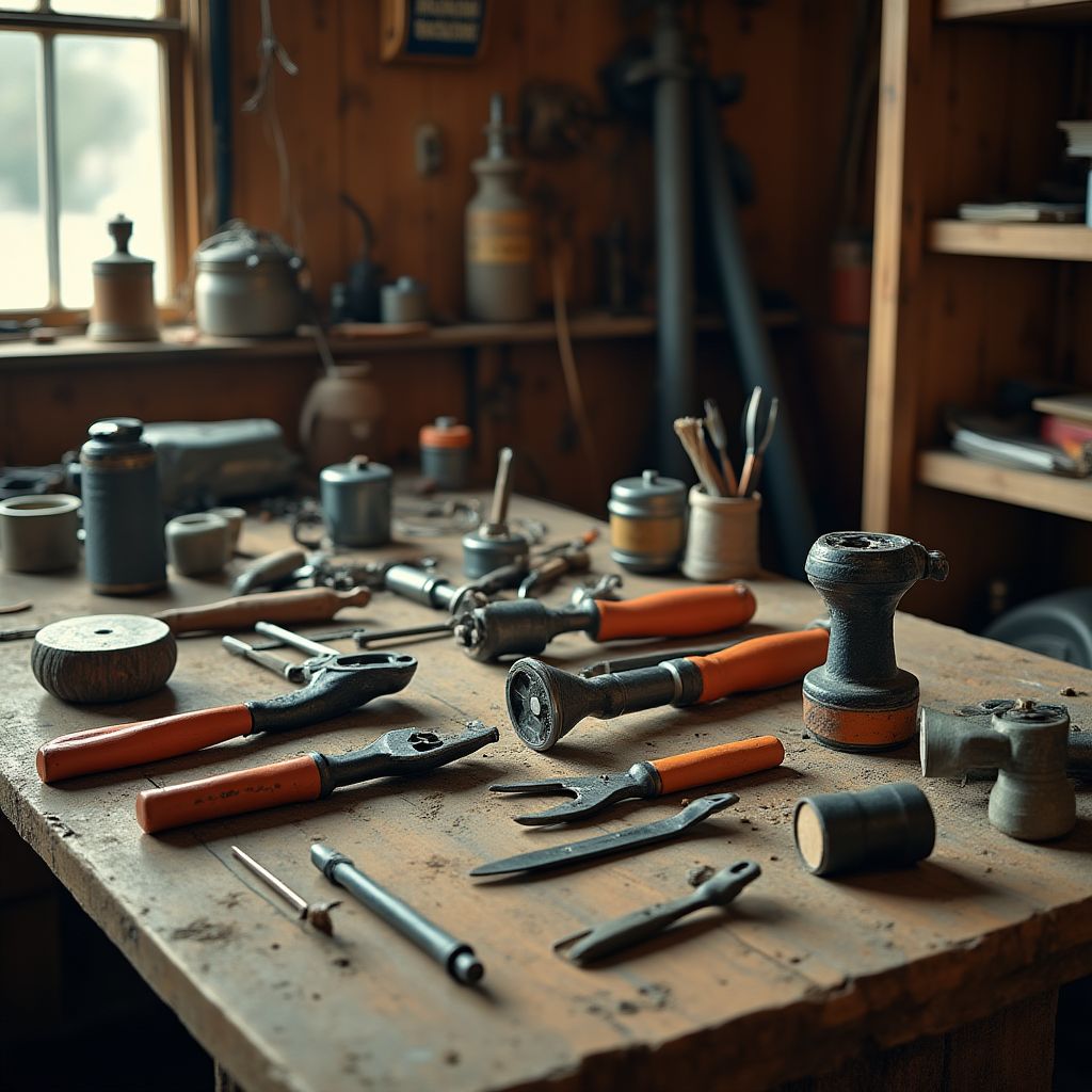 Atelier de réparation et personnalisation d'équipement