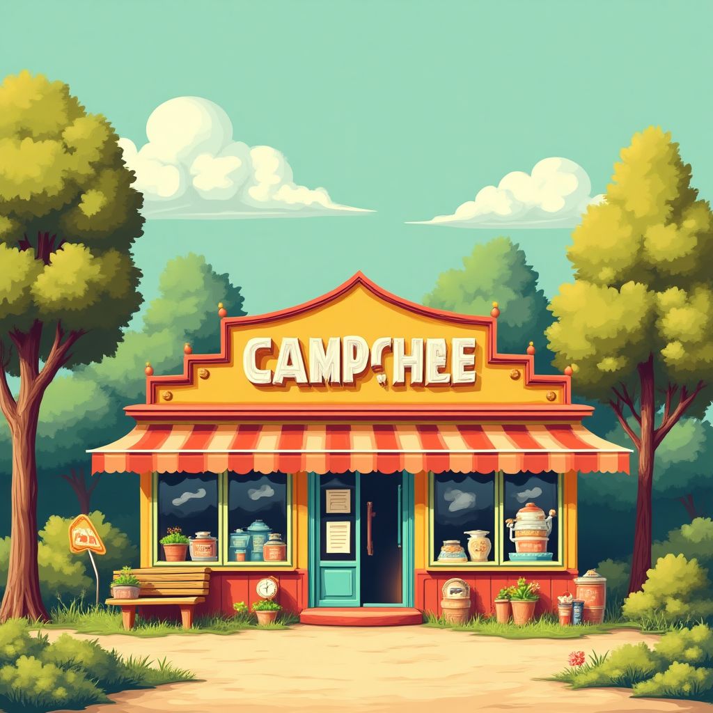 Carte de notre magasin